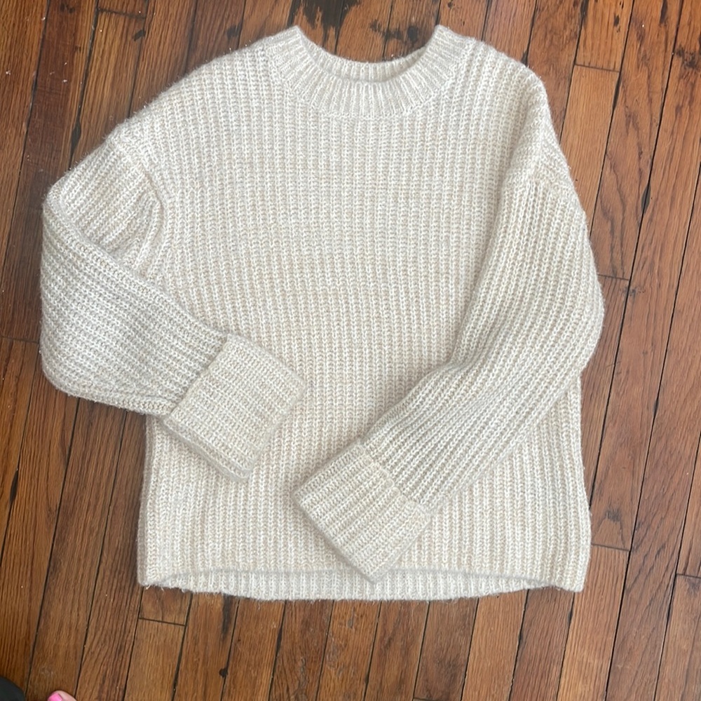 H&M sparkle sweater